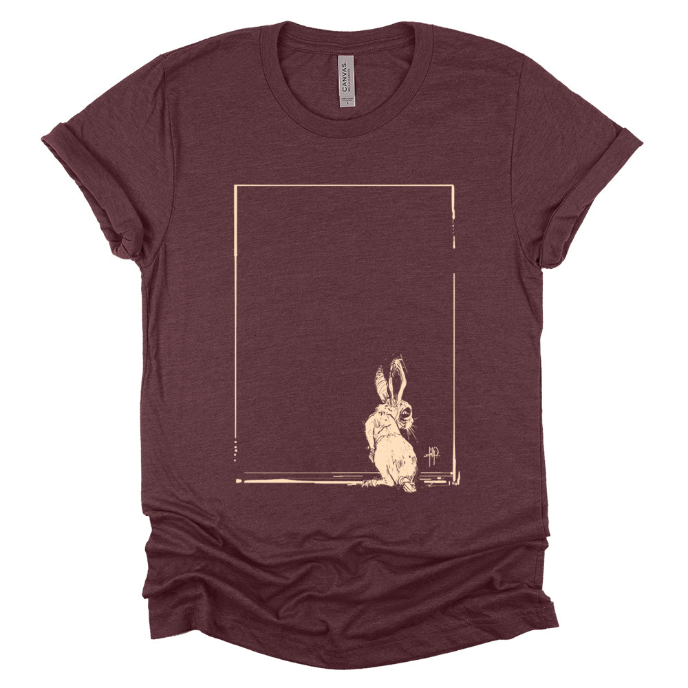 Rabbit in the Corner: Timeout Chic T-Shirt