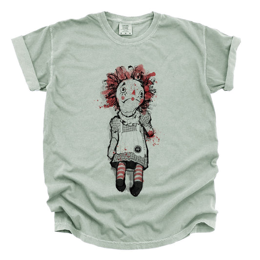 Raggedy Ann: Chilling Twist Heavyweight Tee