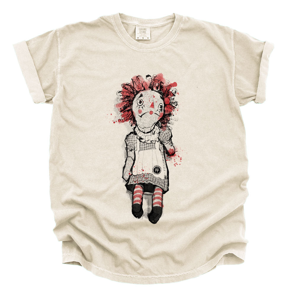 Raggedy Ann: Chilling Twist Heavyweight Tee
