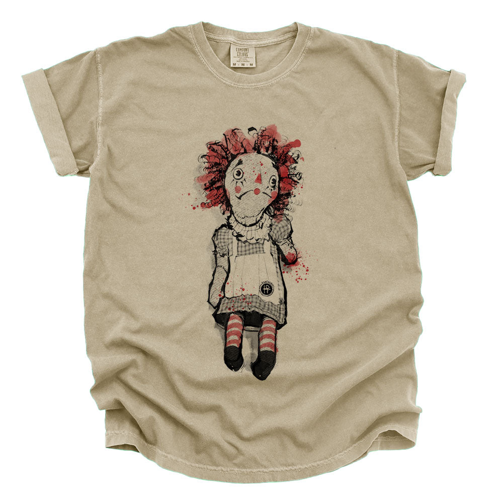 Raggedy Ann: Chilling Twist Heavyweight Tee