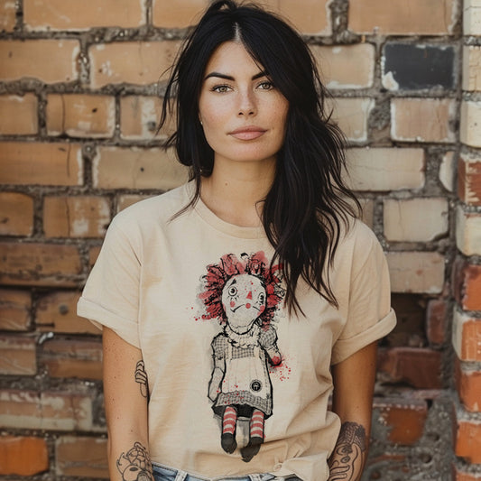 Raggedy Ann: Chilling Twist T-shirt