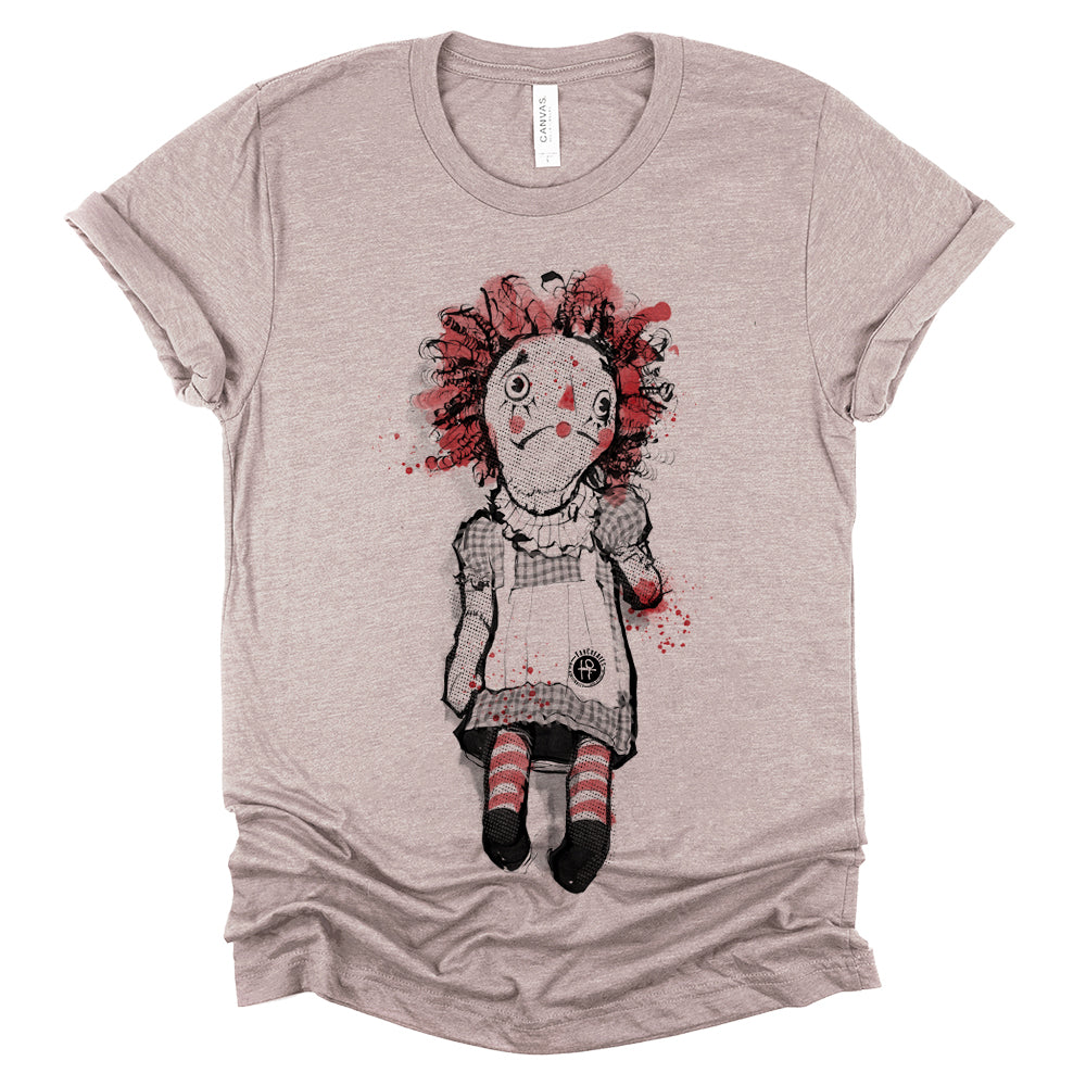 Raggedy Ann: Chilling Twist T-shirt