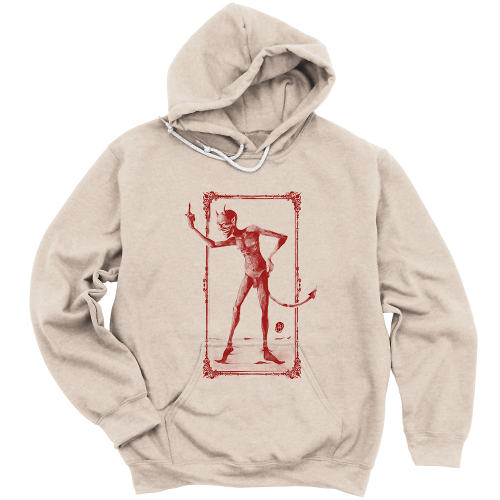 Rebel Devil: Vintage Mischief Hoodie