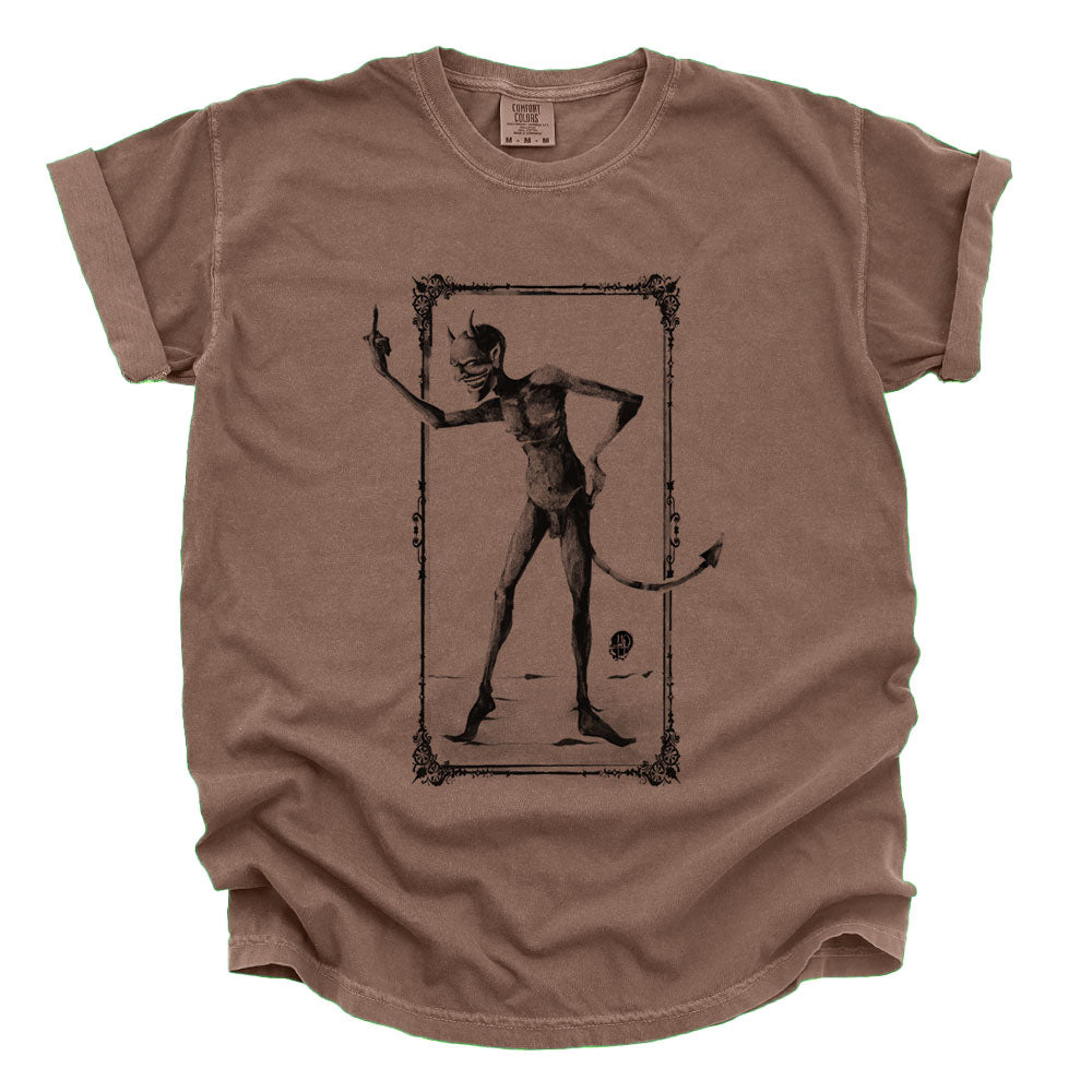 Rebel Devil: Vintage Mischief Heavyweight T-shirt