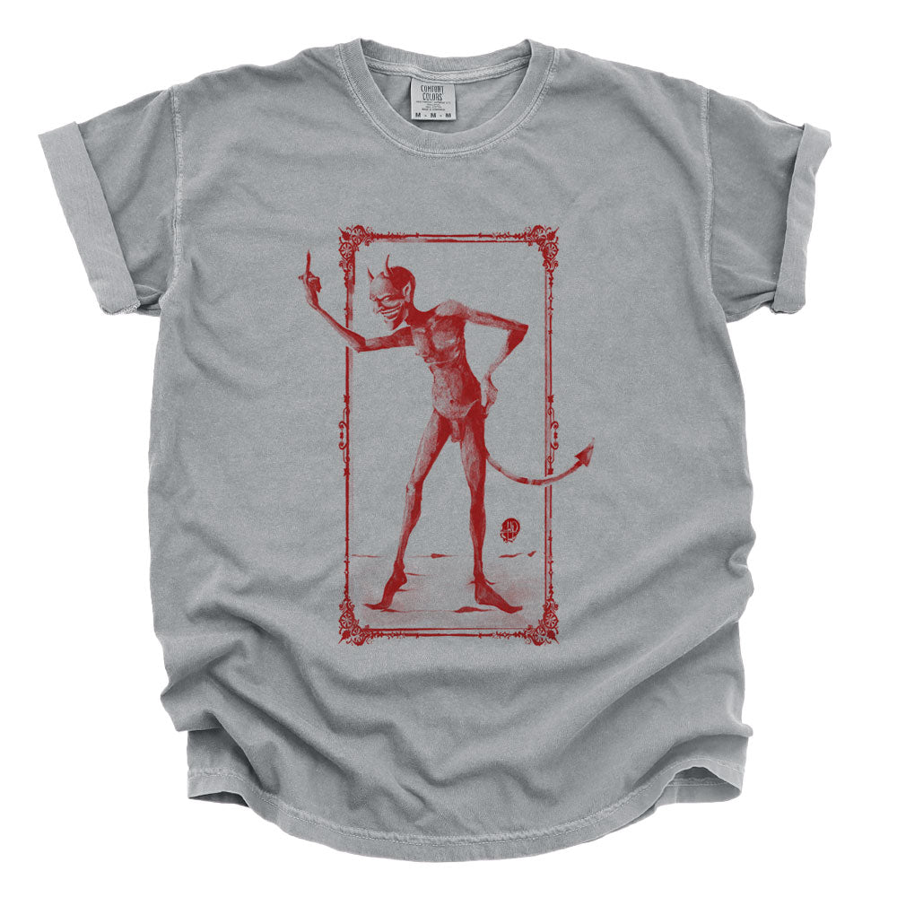 Rebel Devil: Vintage Mischief Heavyweight T-shirt