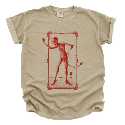 Rebel Devil: Vintage Mischief Heavyweight T-shirt