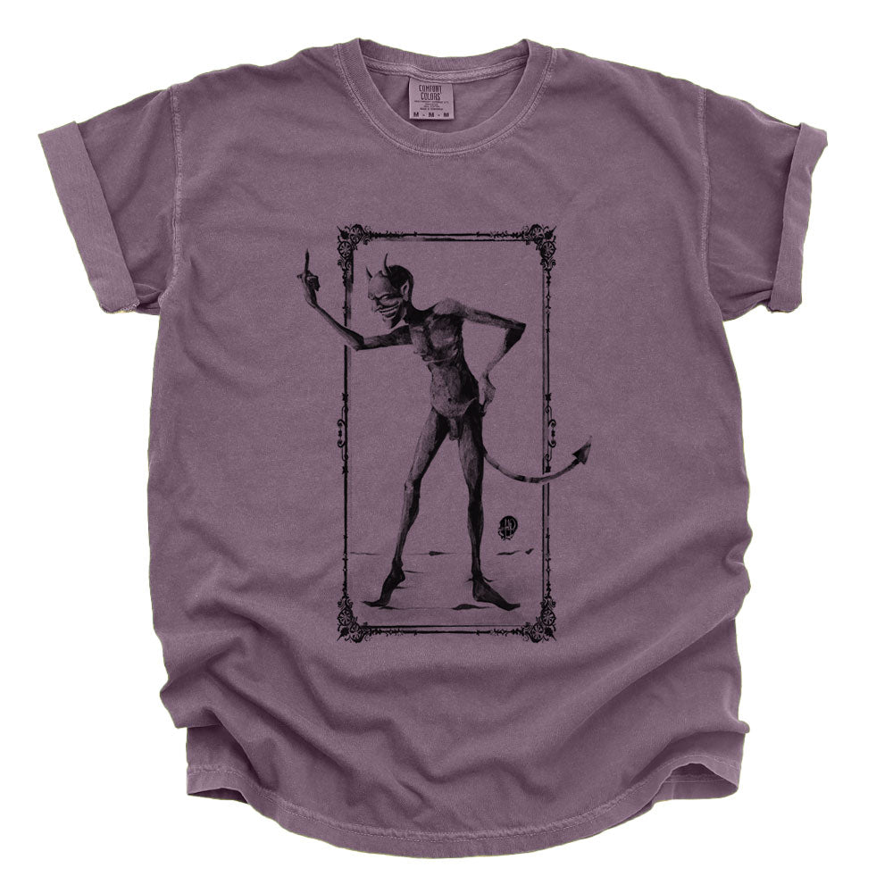 Rebel Devil: Vintage Mischief Heavyweight T-shirt