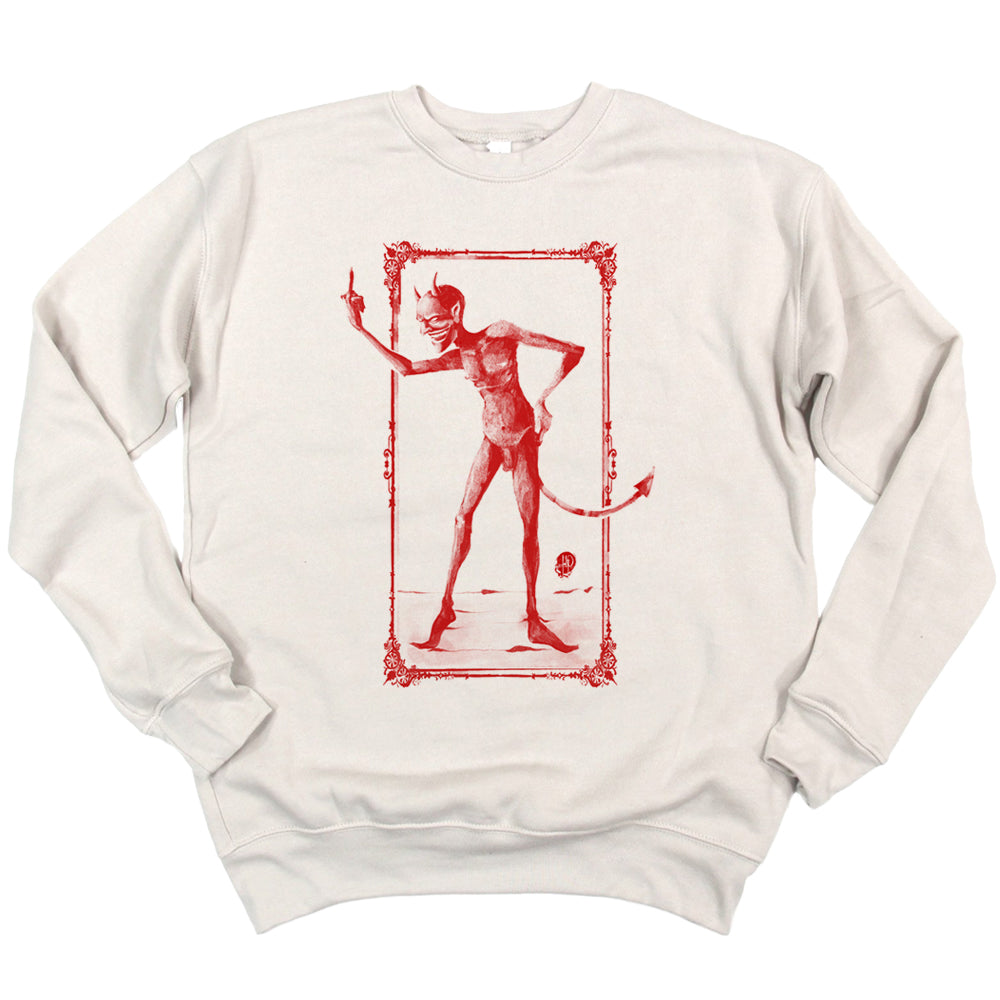 Rebel Devil: Vintage Mischief Sweatshirt