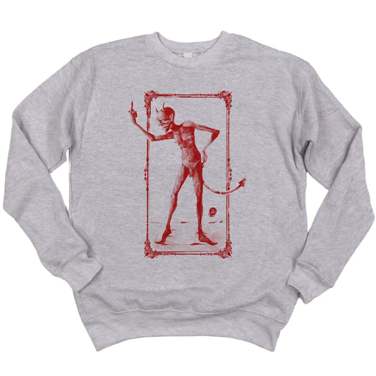 Rebel Devil: Vintage Mischief Sweatshirt