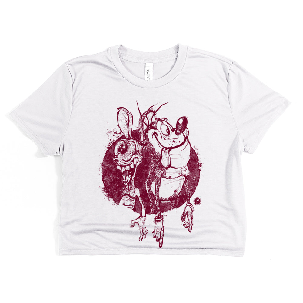 Ren & Stimpy: Obscene Nostalgia Crop Tee