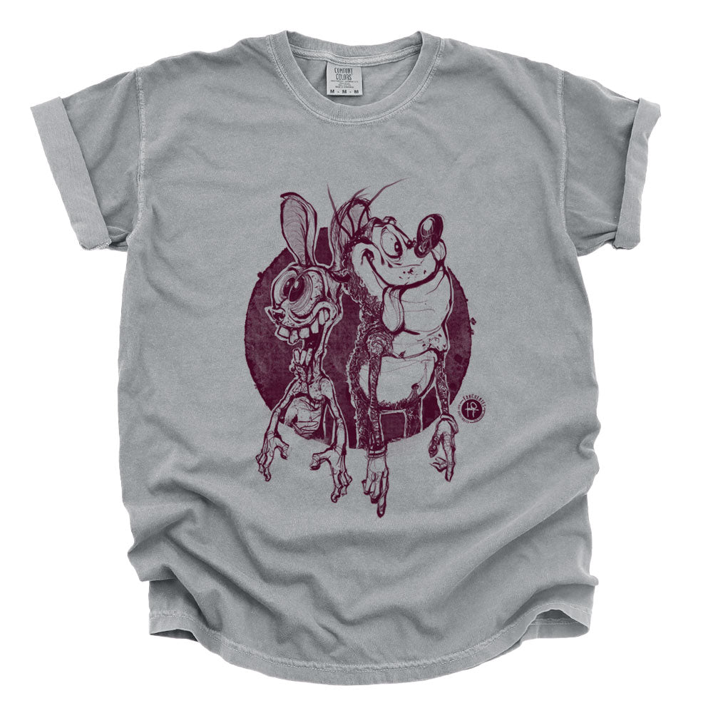 Ren & Stimpy: Obscene Nostalgia Heavyweight Tee
