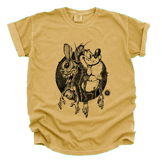 Ren & Stimpy: Obscene Nostalgia Heavyweight Tee
