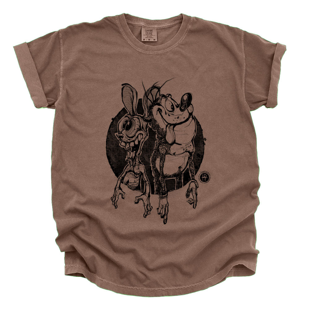 Ren & Stimpy: Obscene Nostalgia Heavyweight Tee