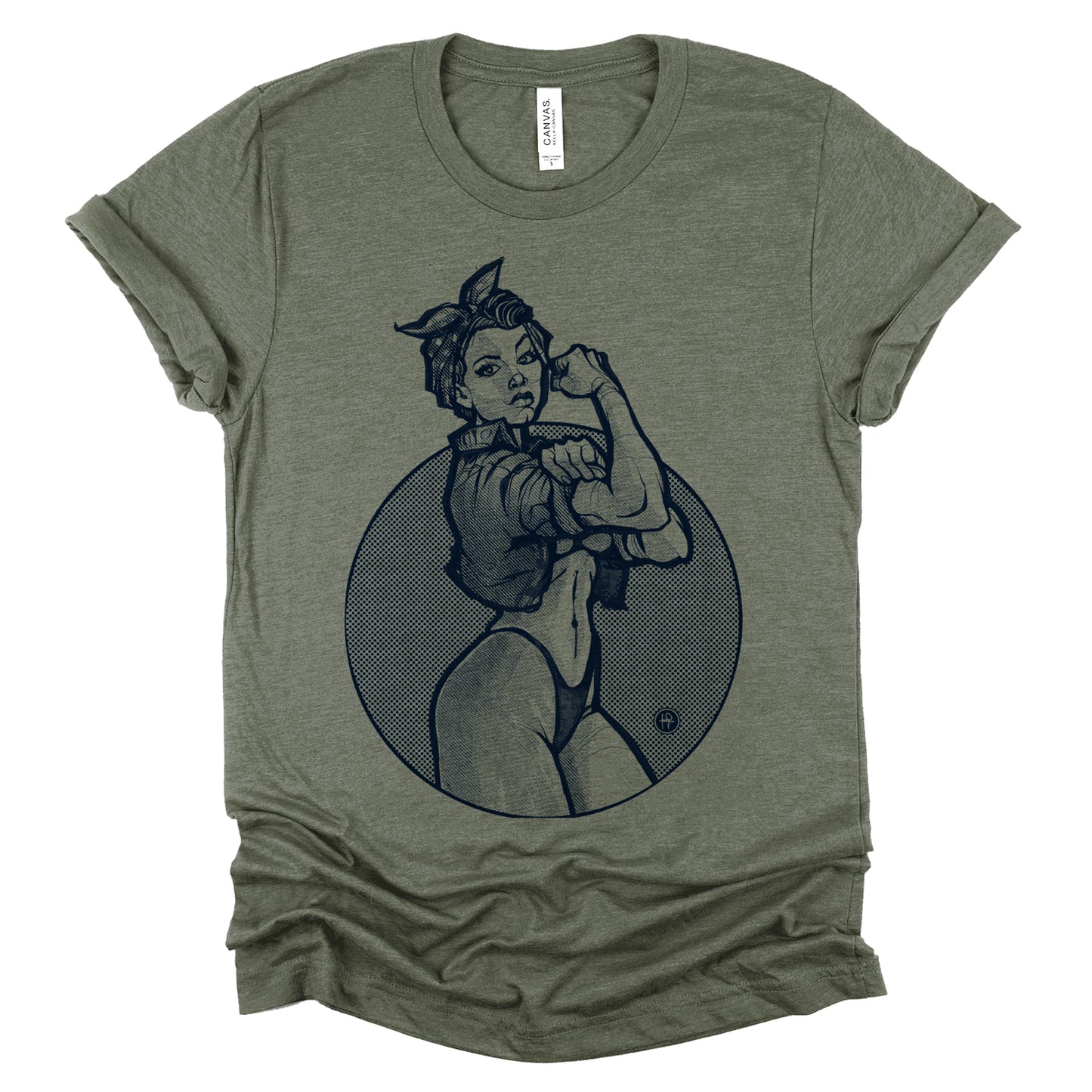 Rosie the Riveter: A Twist of Humor T-Shirt
