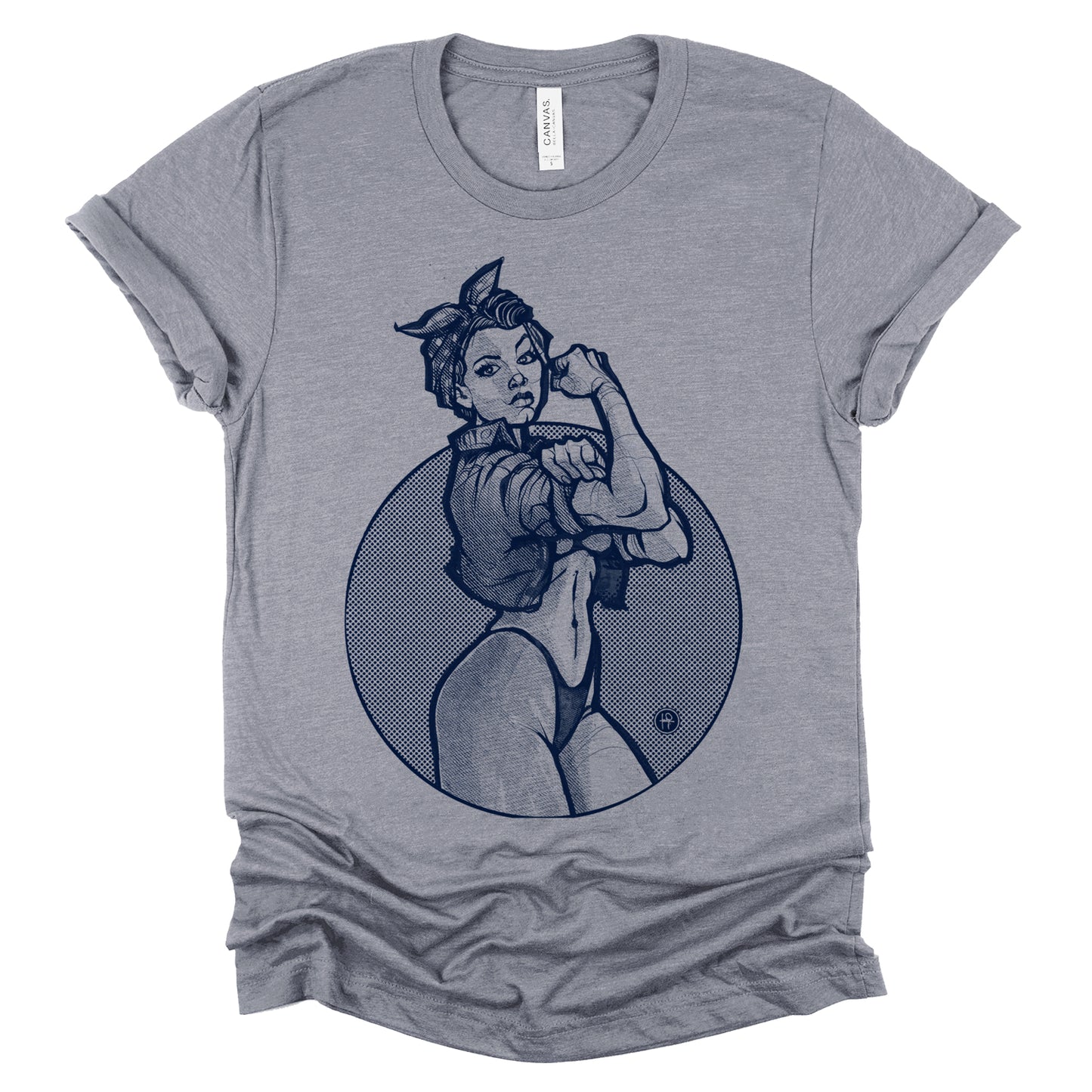 Rosie the Riveter: A Twist of Humor T-Shirt
