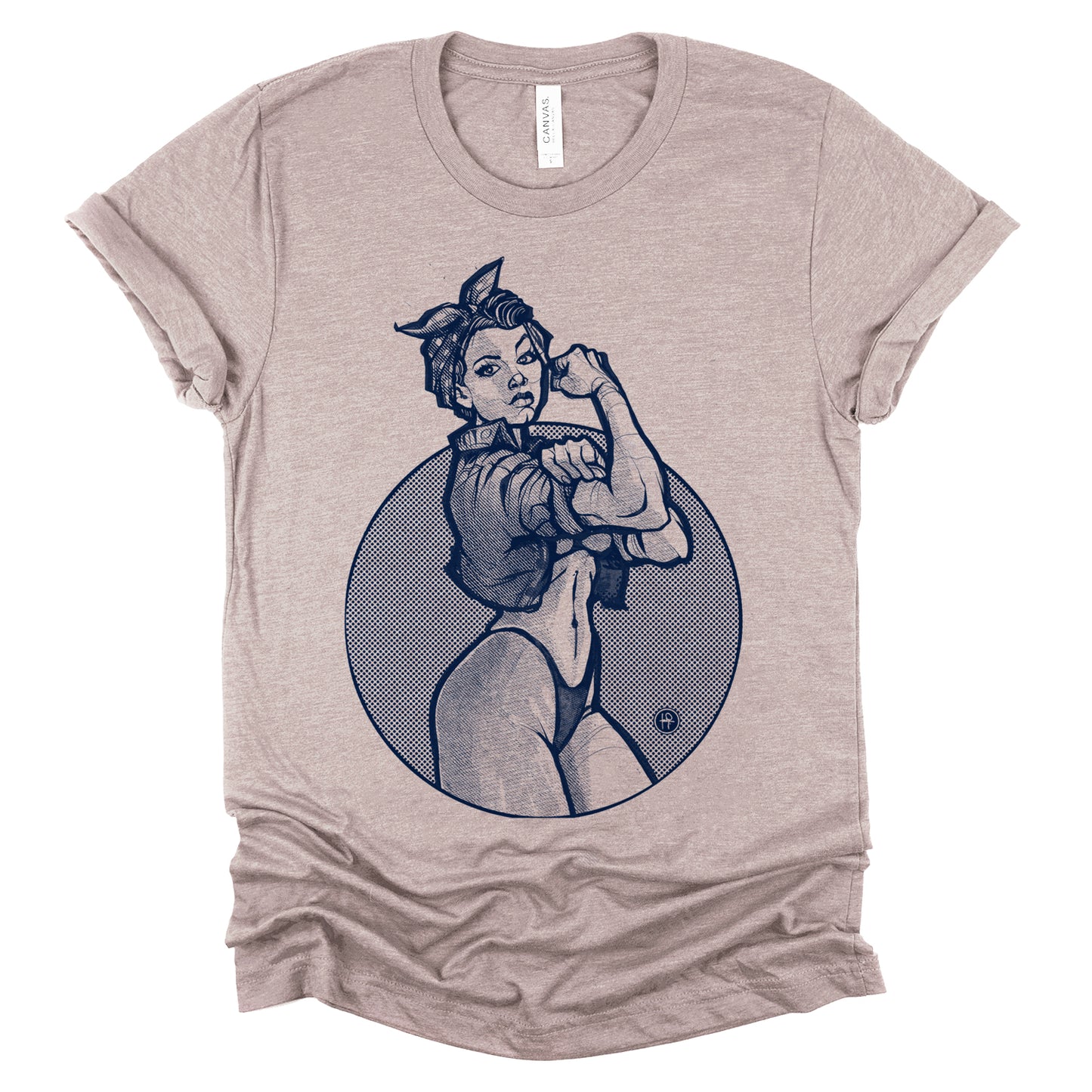 Rosie the Riveter: A Twist of Humor T-Shirt