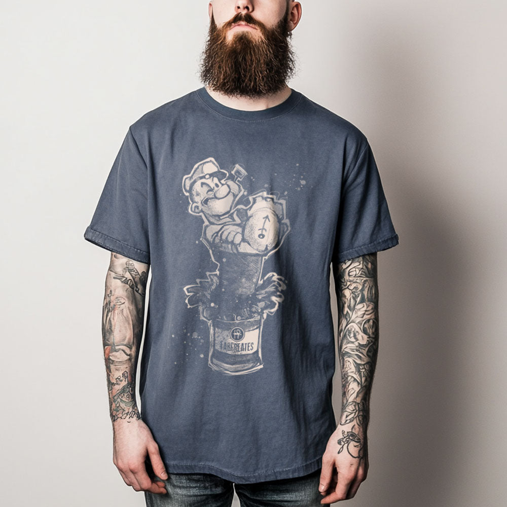Sailor's Spinach: Powered by FabCreates Heavyweight Tee