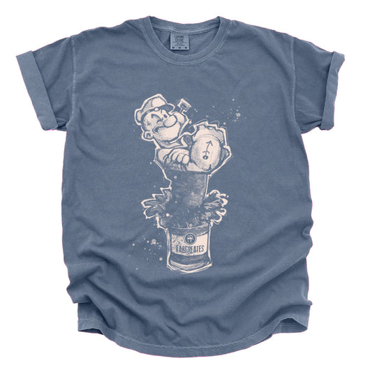 Sailor's Spinach: Powered by FabCreates Heavyweight Tee