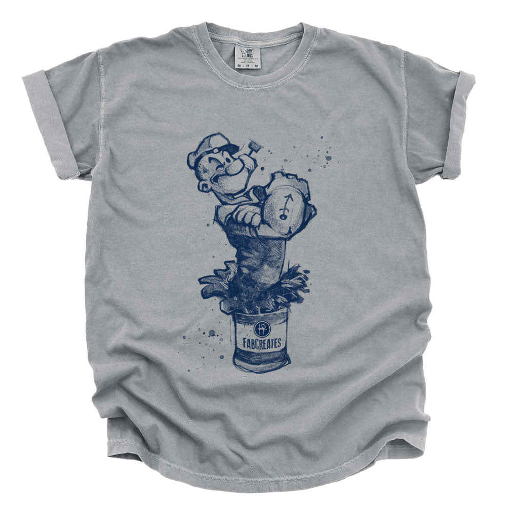 Sailor's Spinach: Powered by FabCreates Heavyweight Tee