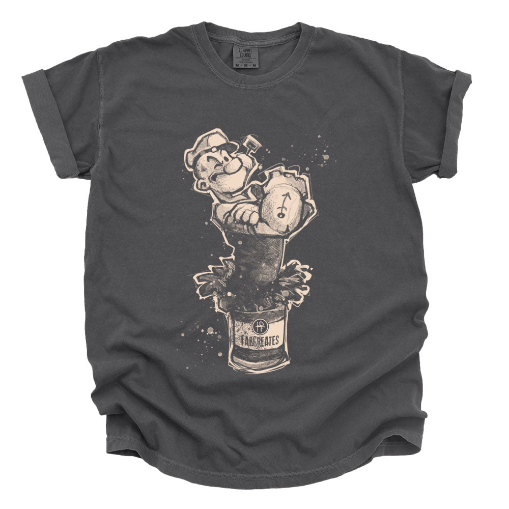 Sailor's Spinach: Powered by FabCreates Heavyweight Tee