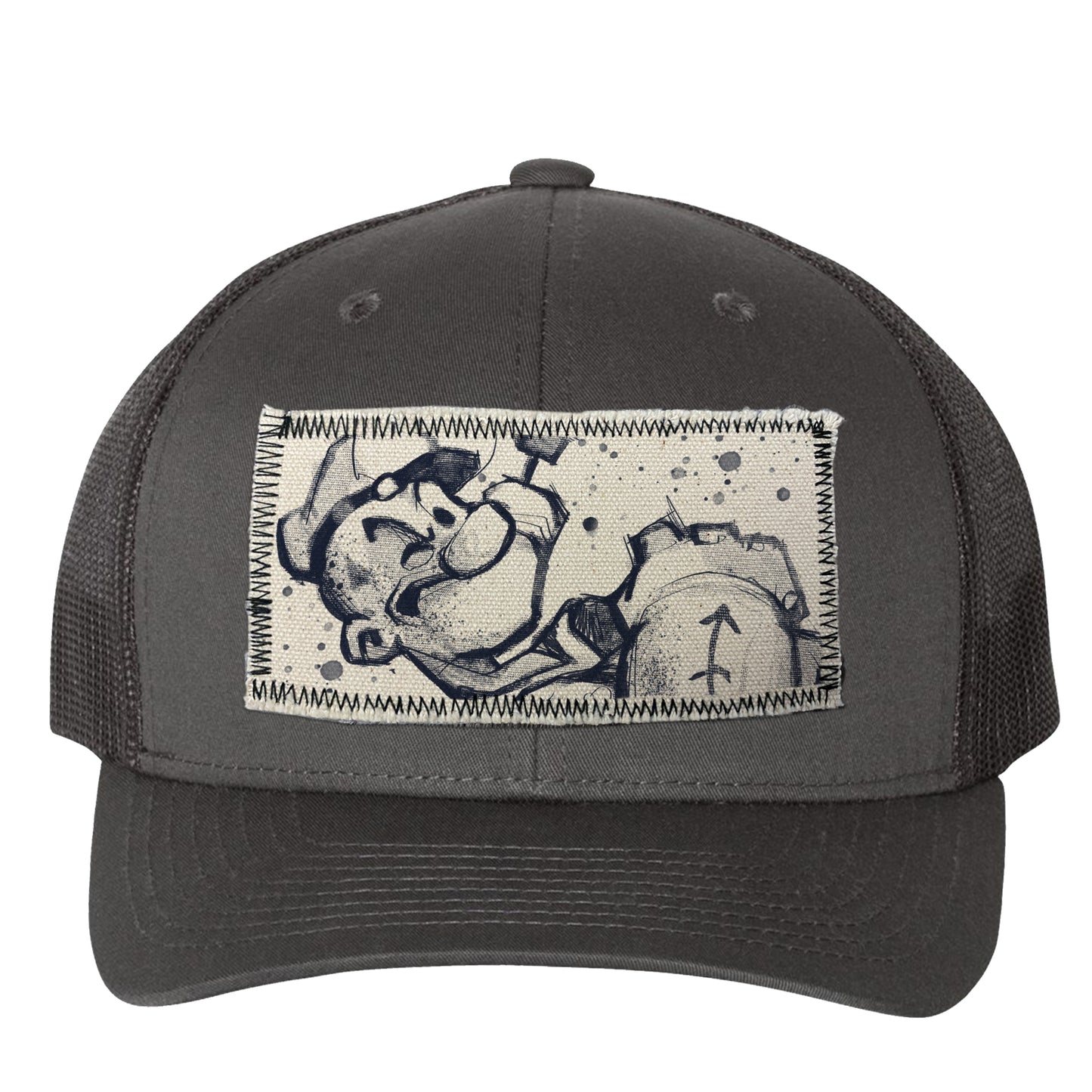 Sailor's Spinach: Powered by FabCreates Trucker Hat