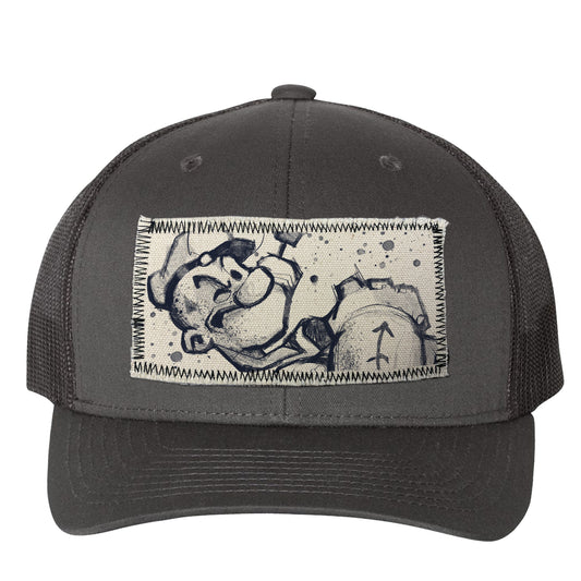 Sailor's Spinach: Powered by FabCreates Trucker Hat