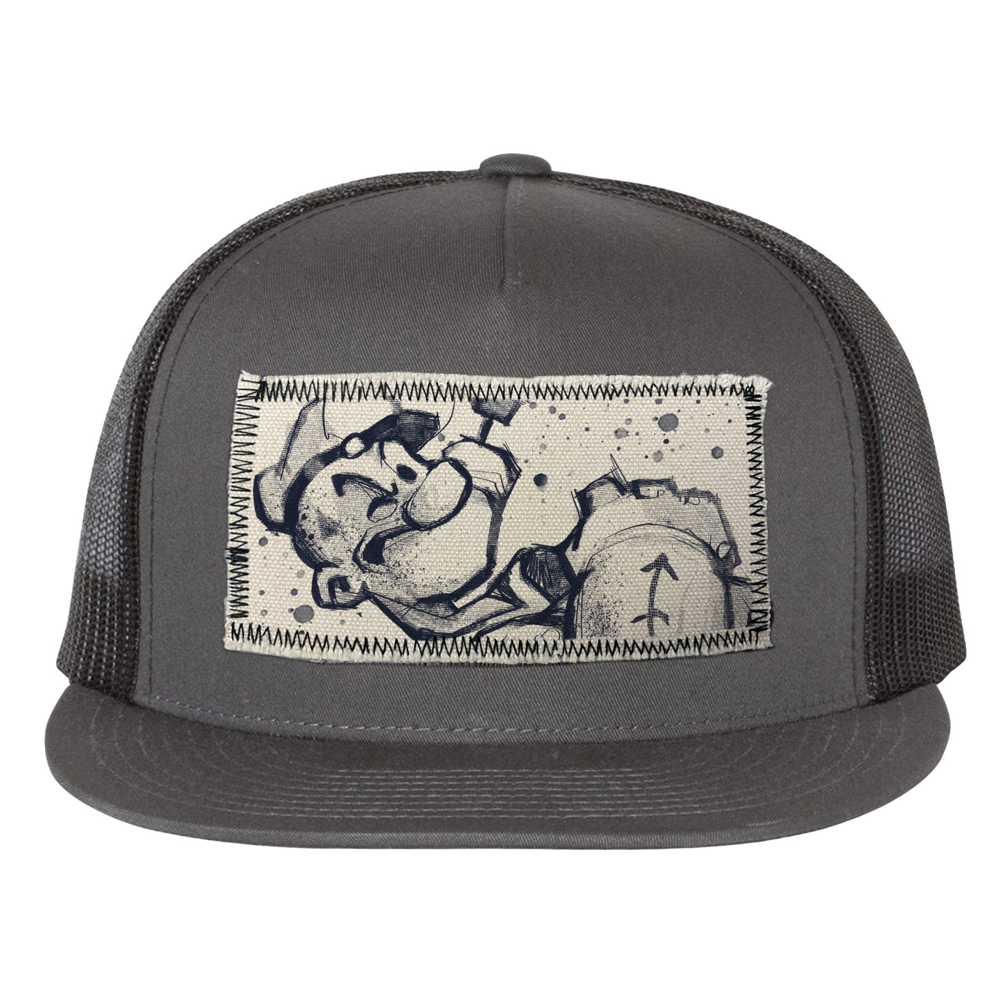 Sailor's Spinach: Powered by FabCreates Trucker Hat