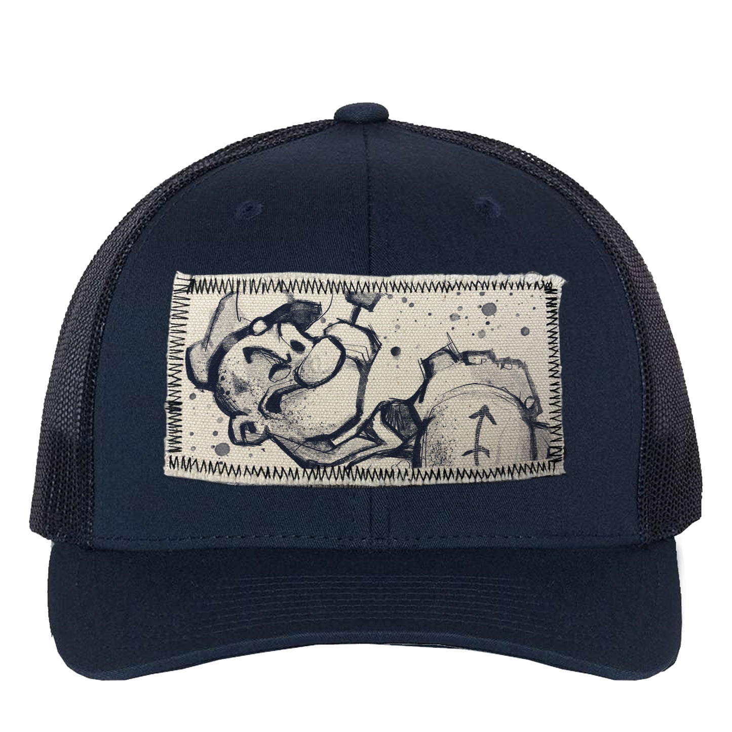 Sailor's Spinach: Powered by FabCreates Trucker Hat