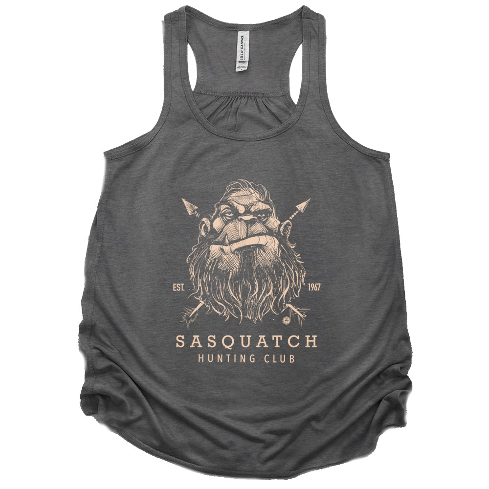 Sasquatch Hunting Club: Join the Hunt Tank Top