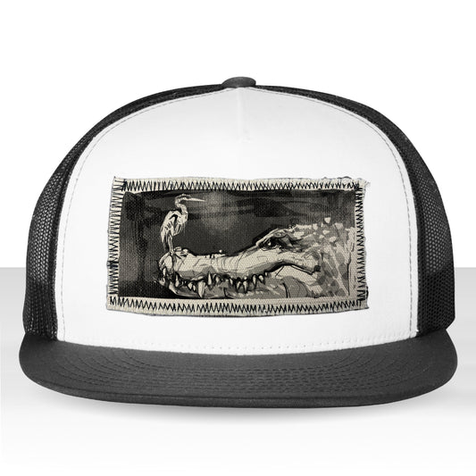 Sawgrass: Florida's Serene Landscape Trucker Hat