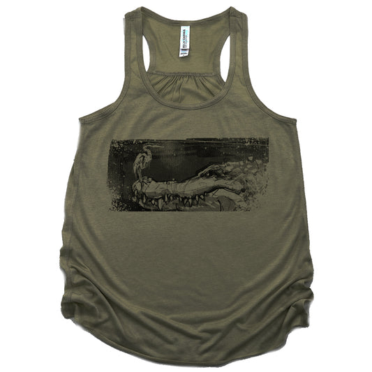 Sawgrass: Florida's Serene Landscape Tank Top