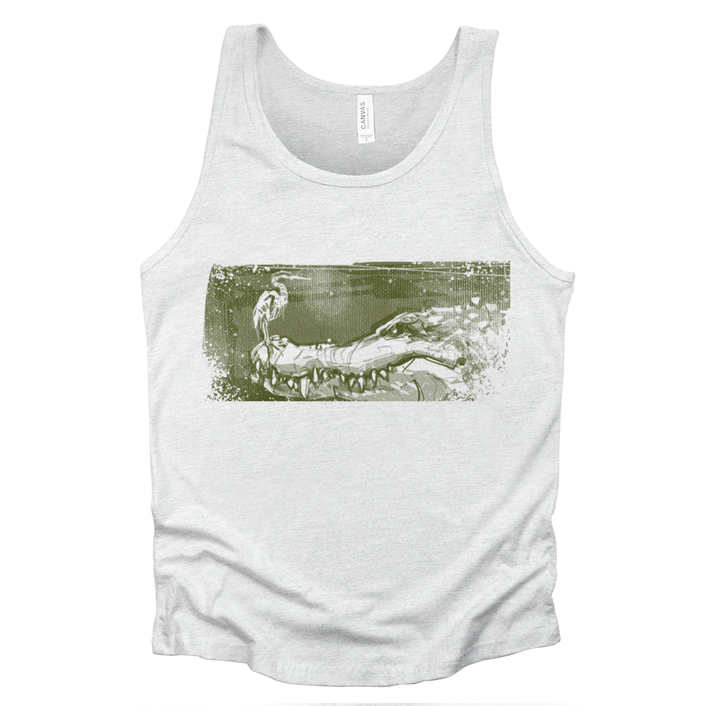 Sawgrass: Florida's Serene Landscape Tank Top