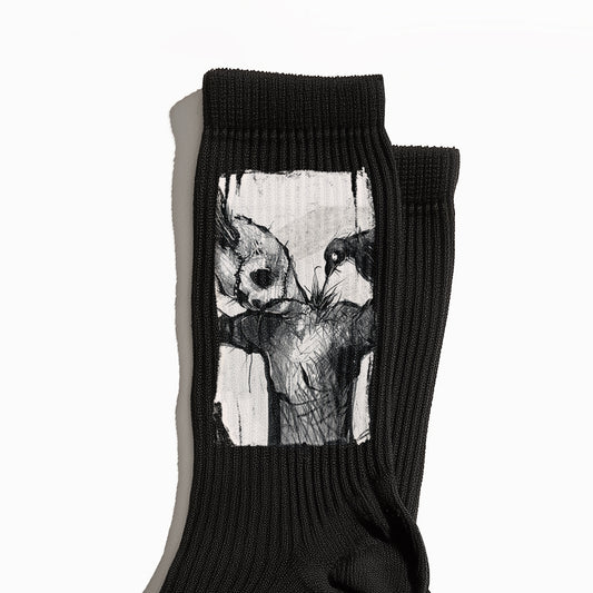 Scarecrow & The Crow Crew Socks