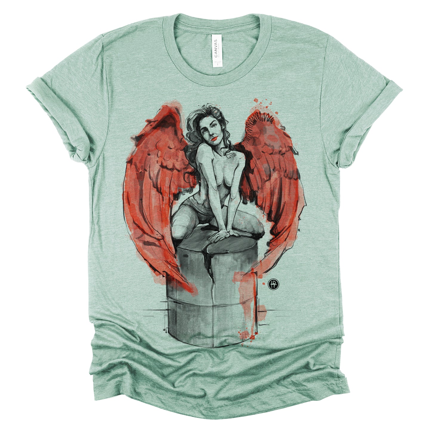 Scarlet Angela: Muse in Motion T-Shirt