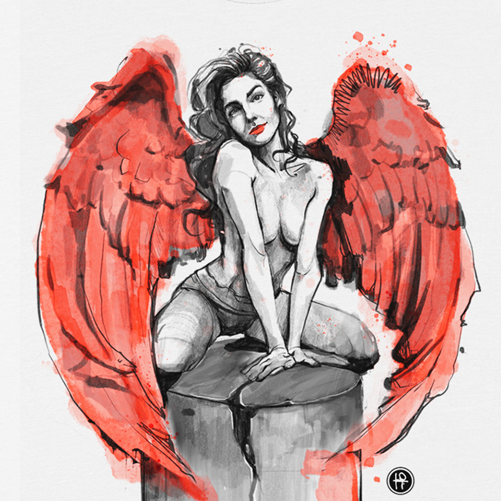 Scarlet Angela: Muse in Motion T-Shirt