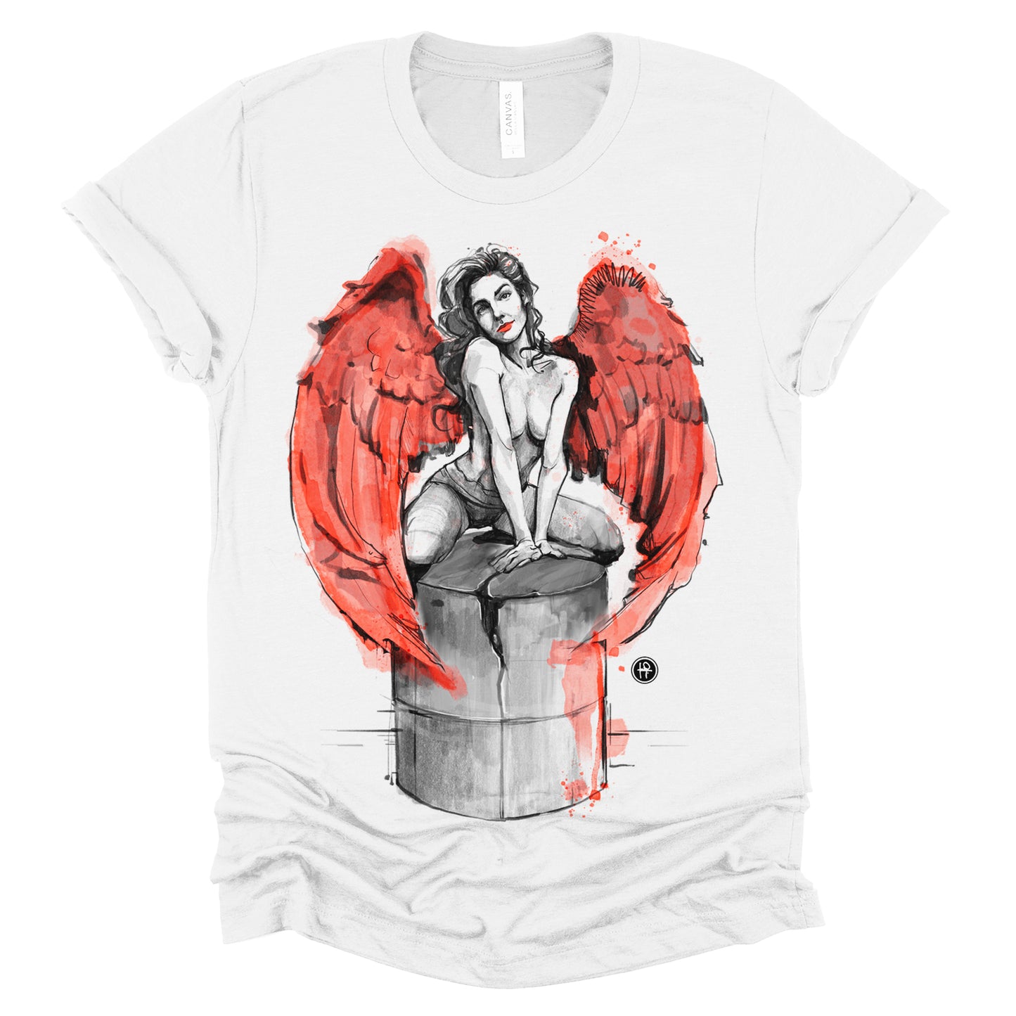 Scarlet Angela: Muse in Motion T-Shirt