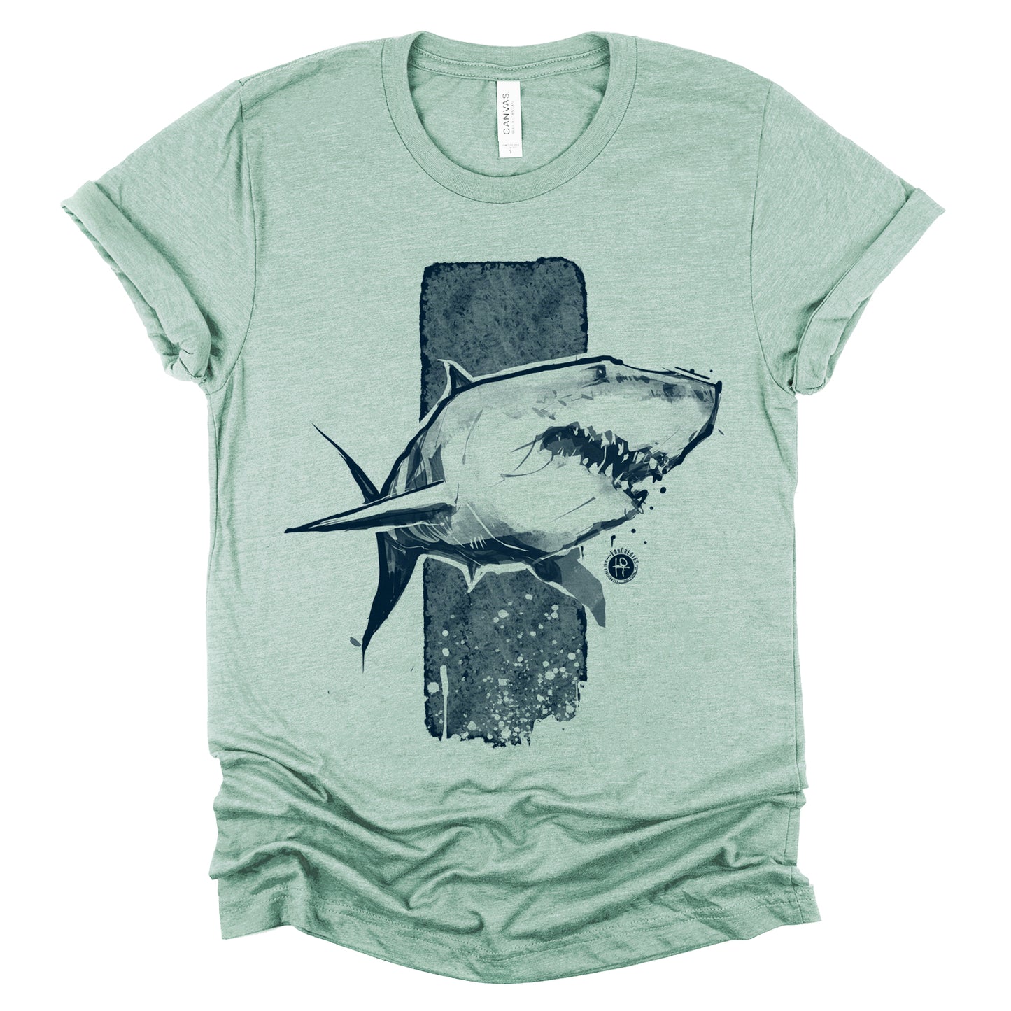 Swimming Shark: Aquatic Majesty T-shirt