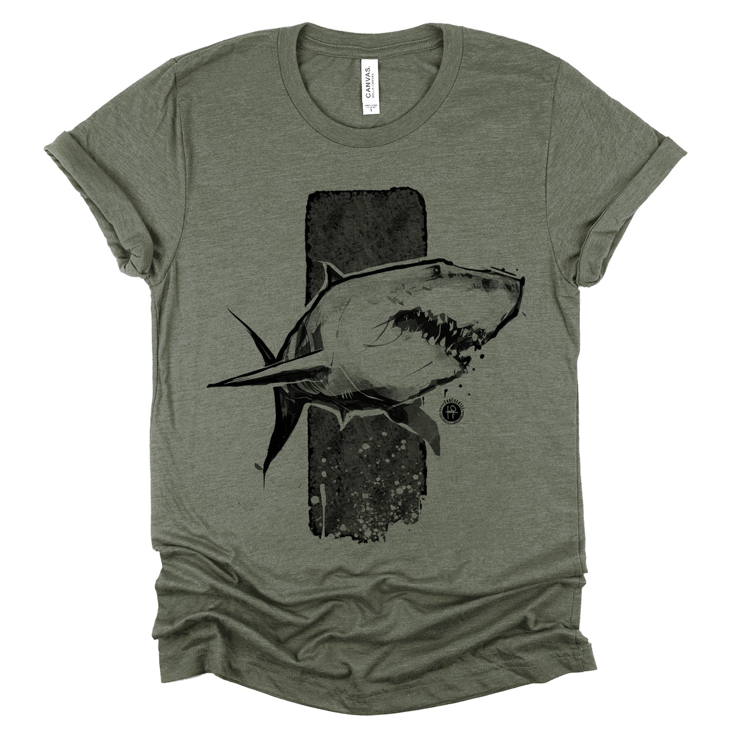 Swimming Shark: Aquatic Majesty T-shirt