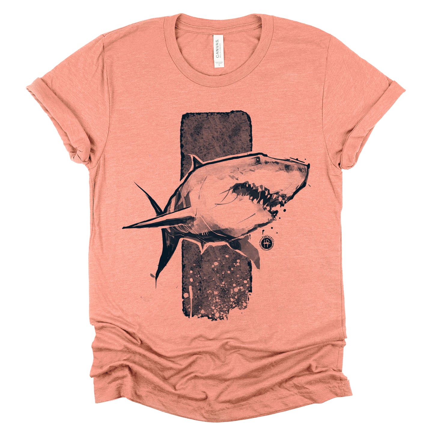 Swimming Shark: Aquatic Majesty T-shirt