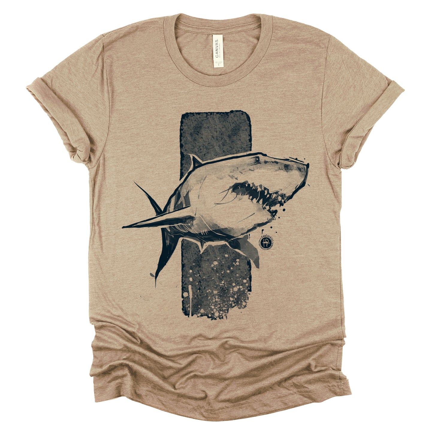 Swimming Shark: Aquatic Majesty T-shirt