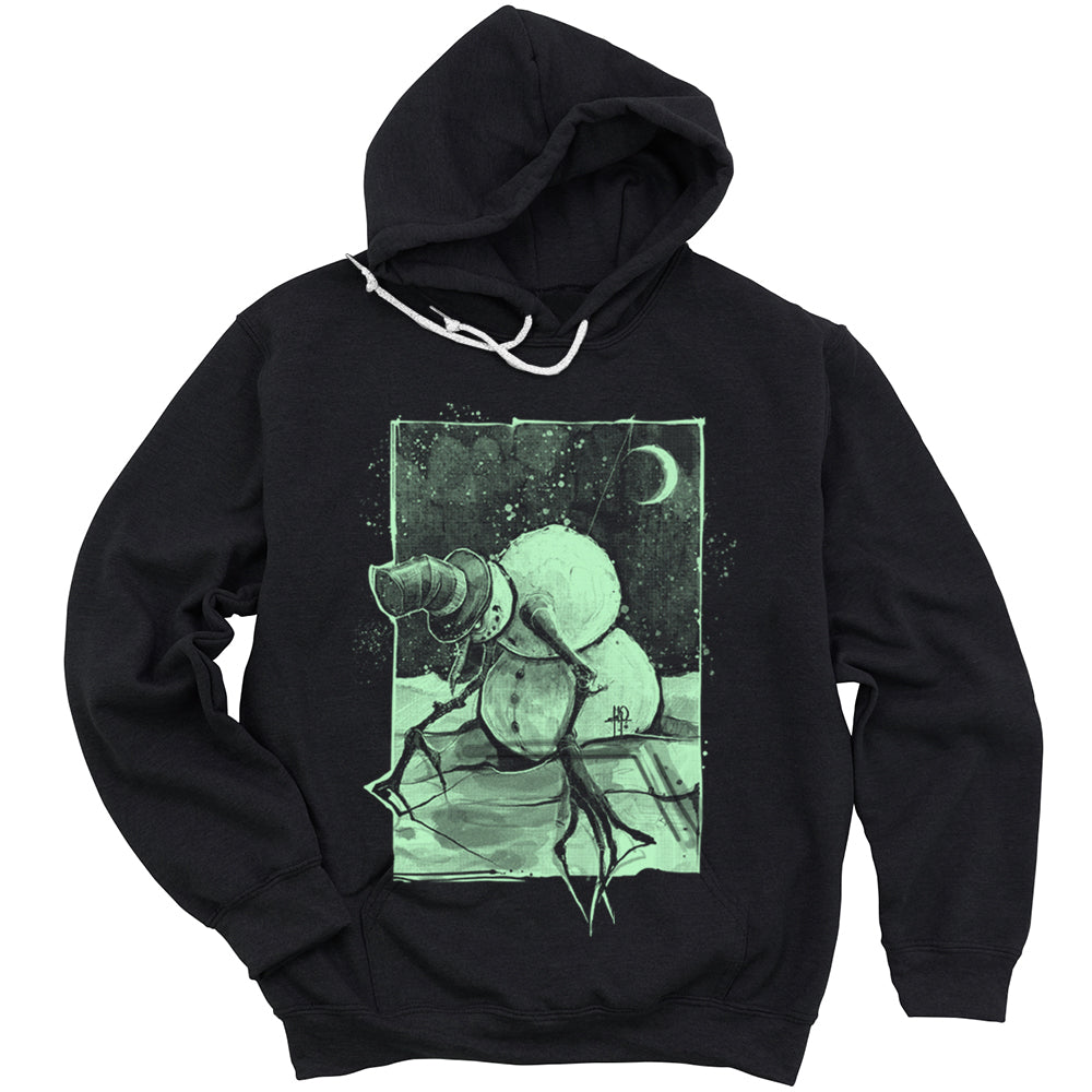 Nocturnal Snowman Hoodie