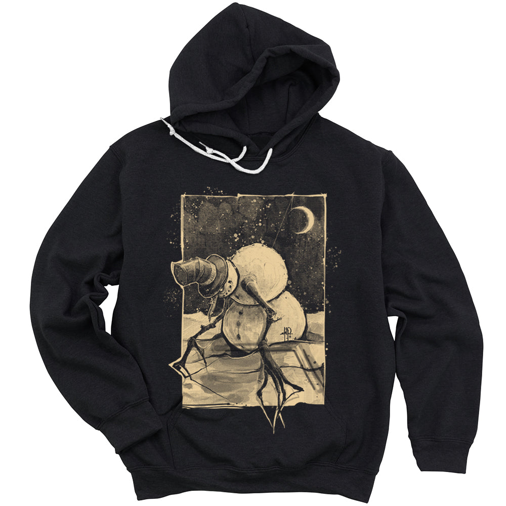 Nocturnal Snowman Hoodie