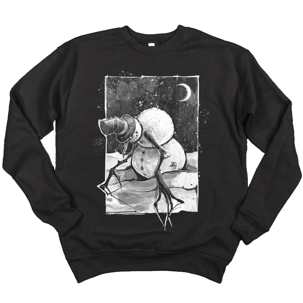 Nocturnal Snowman Sweatshirt