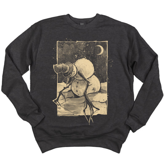 Nocturnal Snowman Sweatshirt