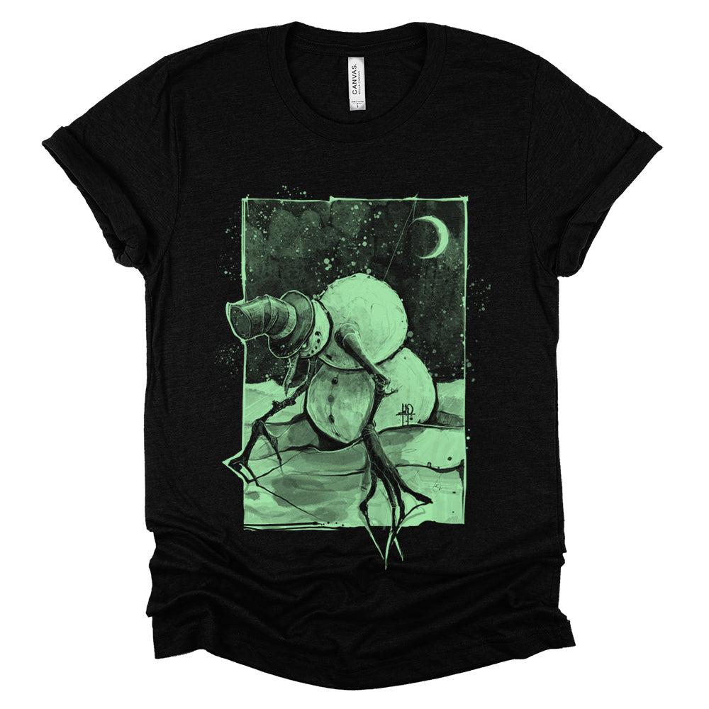 Nocturnal Snowman T-Shirt
