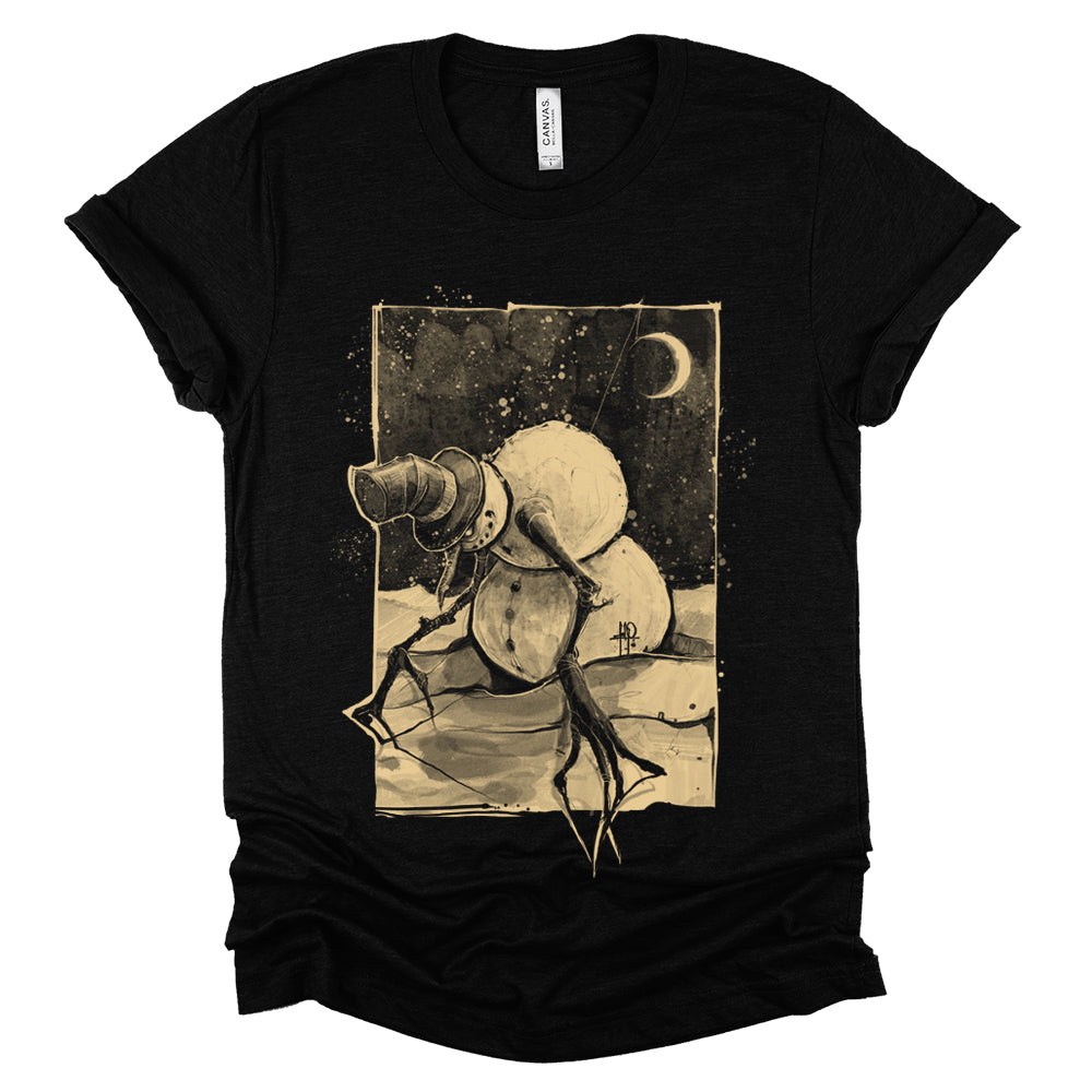 Nocturnal Snowman T-Shirt