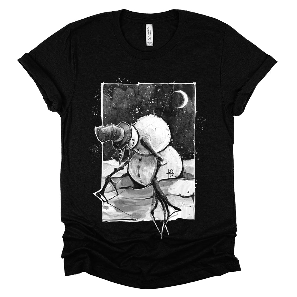 Nocturnal Snowman T-Shirt