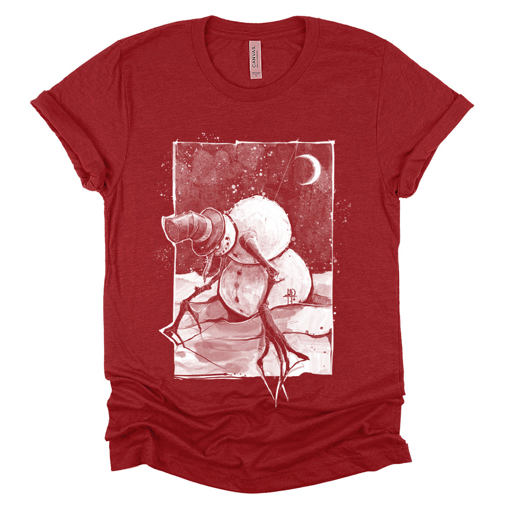 Nocturnal Snowman T-Shirt