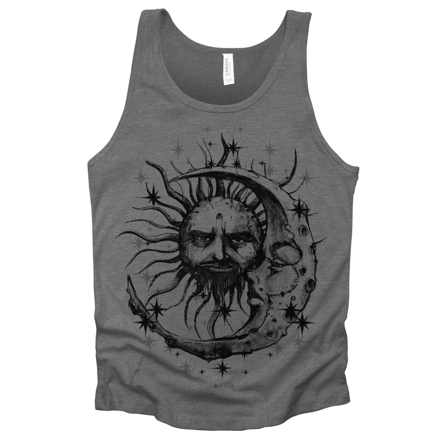 Sun & Moon: Celestial Duo Tank Top