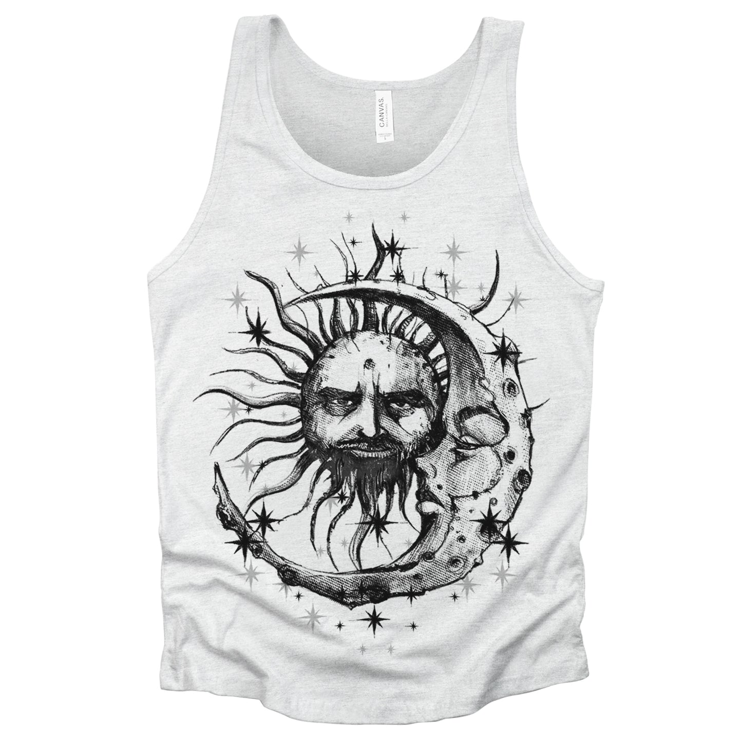 Sun & Moon: Celestial Duo Tank Top
